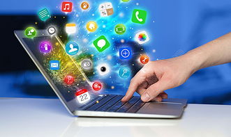 探索商務(wù)與科技的視覺語言 免費筆記本電腦與圖標(biāo)資源推薦